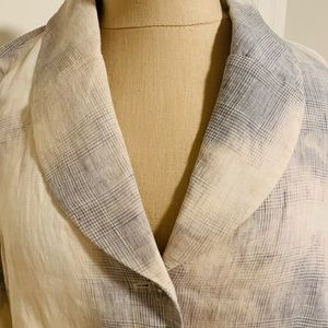 Donassy Linen Blazer Sz 38